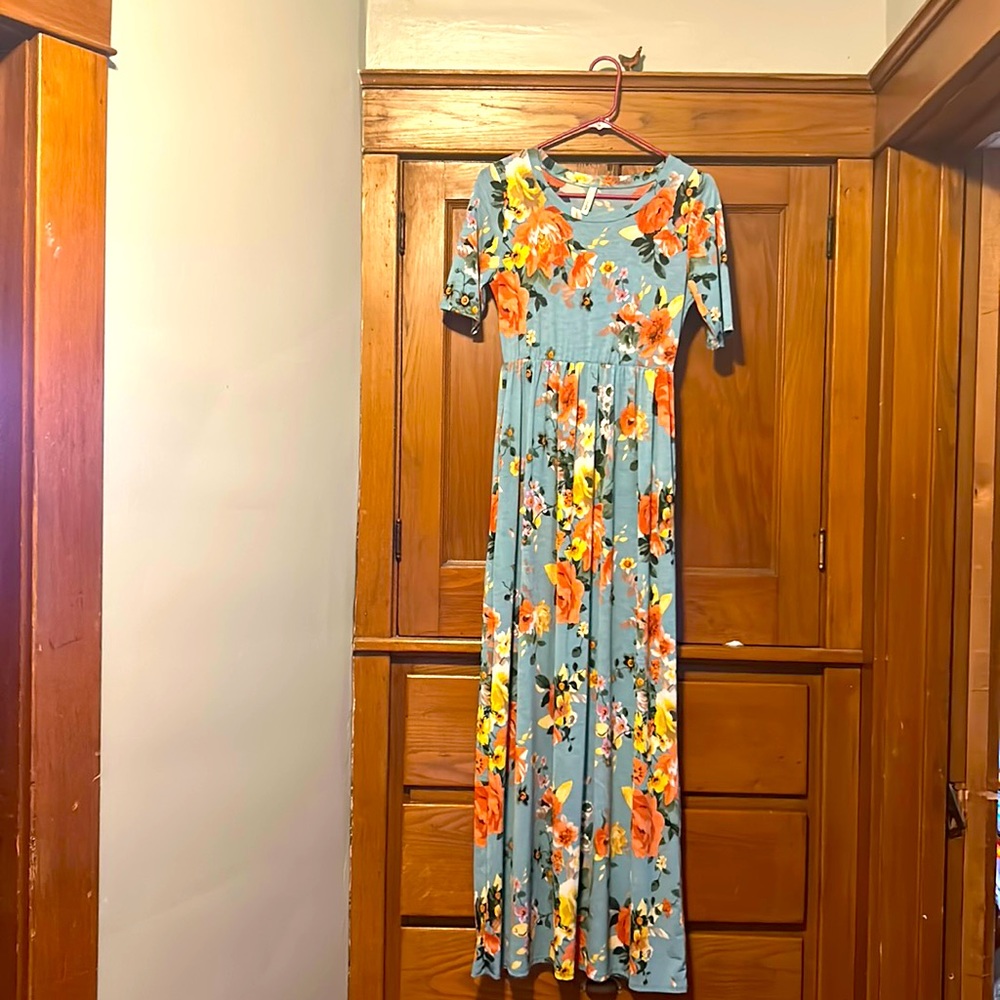 Floral maxi